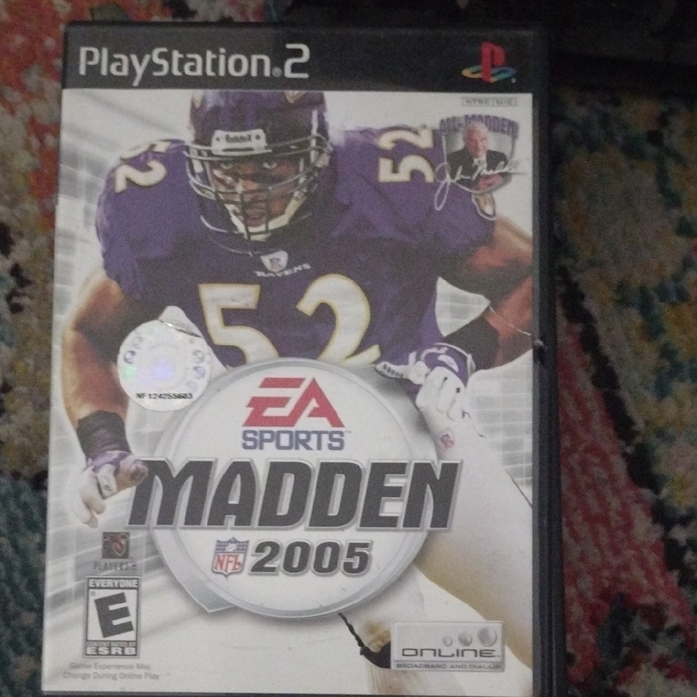 Madden NFL 2005 for PlayStation 2 - Black